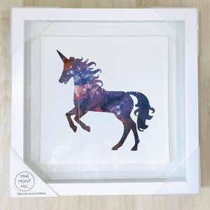 Marmont Hill Space Unicorn Art Print